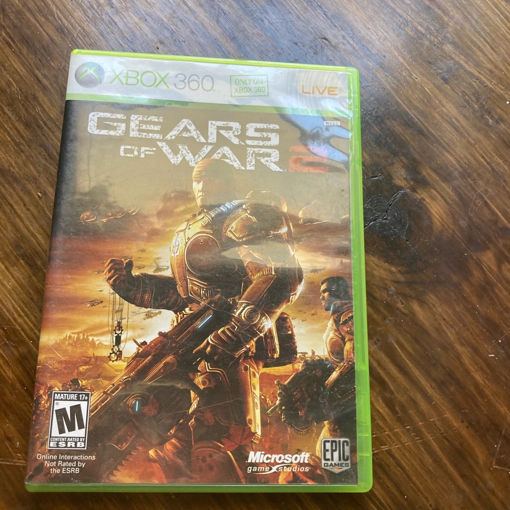 gears of war 2 xbox 360 game